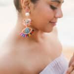 Mystic Eye Duo Earrings - Multicolor