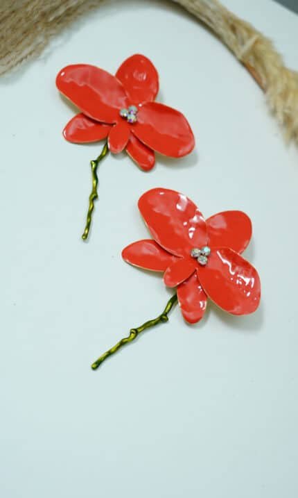 Petal Drama Drops - Red