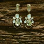 Alabaster Spark Earrings