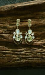 Alabaster Spark Earrings