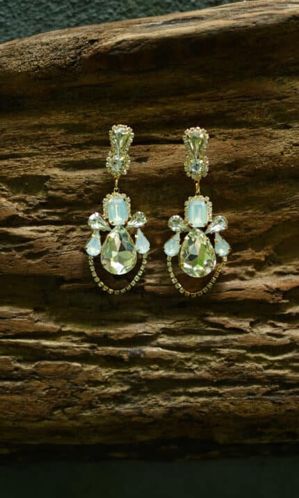 Alabaster Spark Earrings