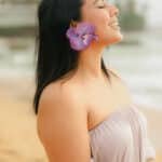 Tropical Butterfly Blooms - Purple