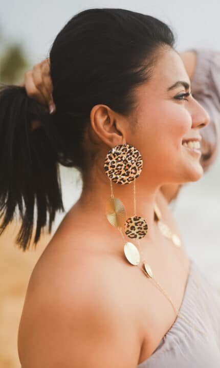 Luna Leopard Tassels