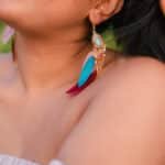 Nomadic Feather Earrings - Multicolour