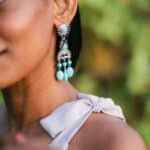 Tribal Charm Earrings – Silver Oxidised
