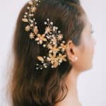 Gilded Bloom Bridal Headband