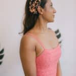 Blush Garden Rose Gold Headband