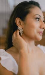 Ethereal Wings Earrings – Gold - Image 3