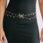 Golden Flutter Body Chain