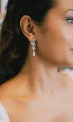 Bridal Elegance Earrings - Image 2