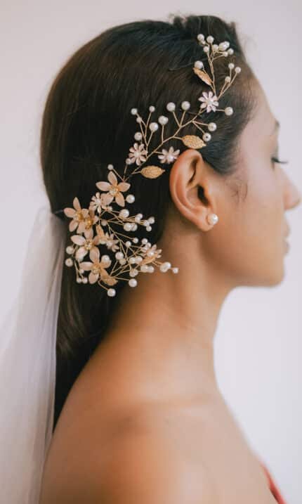 Golden & Ivory Bridal Headband